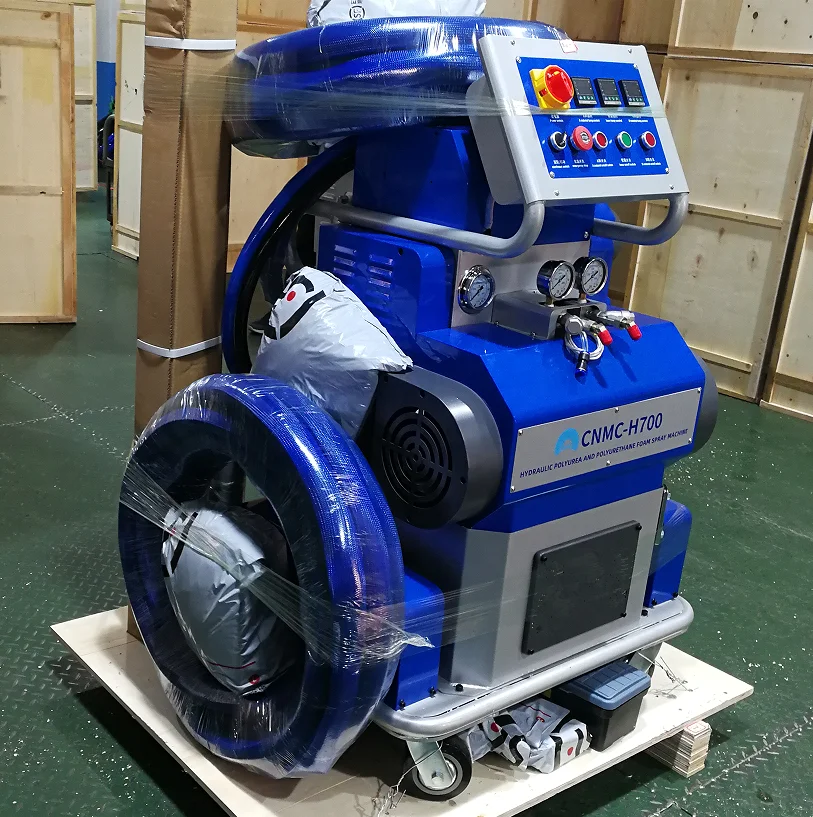 Hydraulic Driven New CNMC-H700 PU Polyurethane Spray Foam Machine Polyurea Spray Machine  Insulation Foam Injection Sprayer