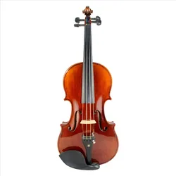 made in china half handmade flamed back violin with music instruments hard case