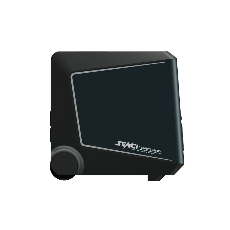 senci 3600w 3685wh Solar Lifepo4 Battery Portable Power Station For Home Wireless Type-C Ac DC Charging Backup Power Supply