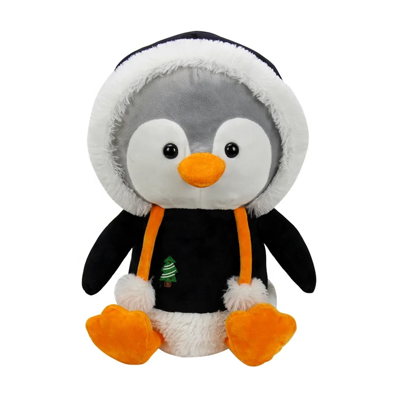 
Penguins Kawaii New Product Ornaments Gift Toys Soft Stuffed Elf Doll Christmas Snowman Plush Toy 