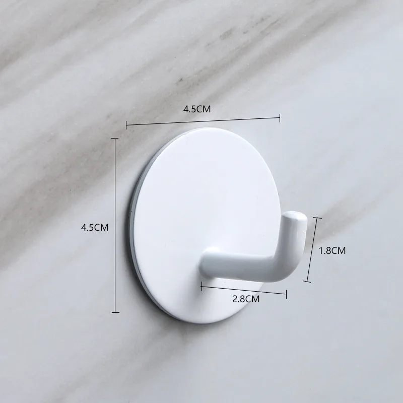 Black Hooks Wall Organisation for Clothes Stainless Steel Wall Hooks Towel Keys Hanger Wall Mount 3M Adhesive Storage Robe Hook