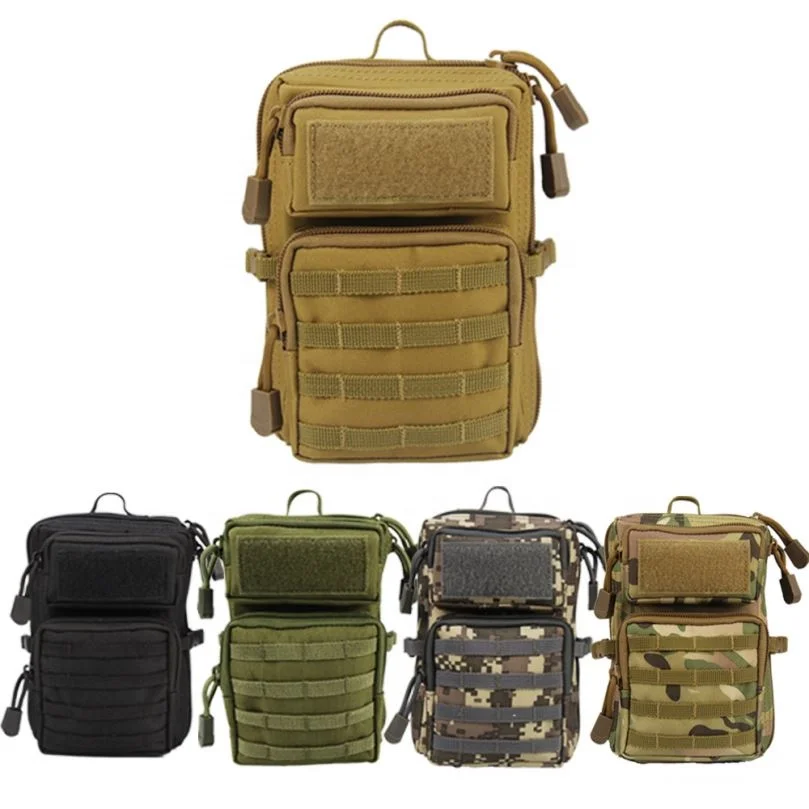Outdoor Camping Hiking Molle Utility Pouch Tactical Phone Pouch Mini Waist Pouches EDC IFAK Pack
