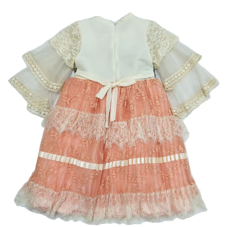 2020 baby dress skirt female baby lace sequin princess dress 6-12 years Girl clothes