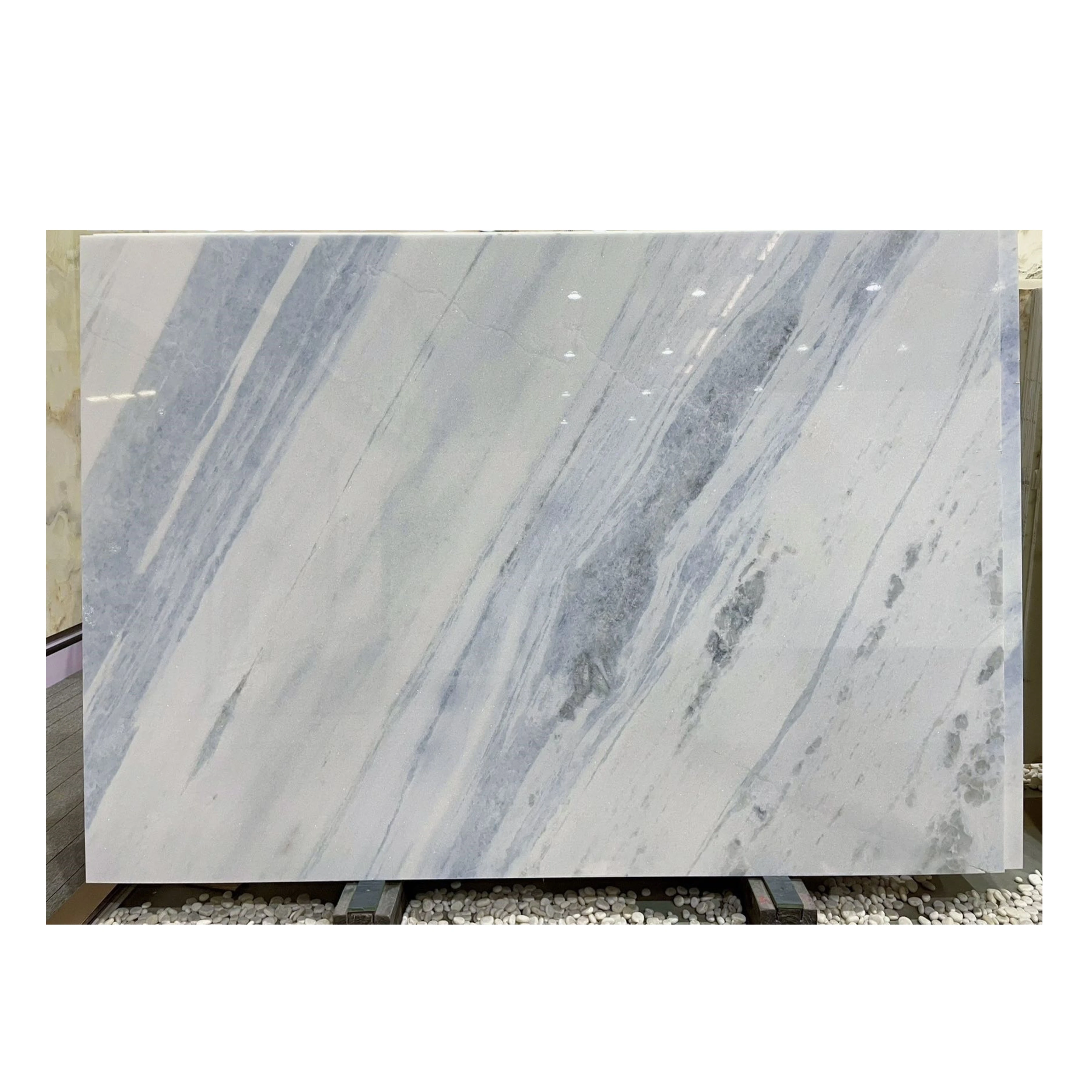 Beautiful Polished Brazil Blue Jade Onyx Marble Stone Slabs For Table Living Room Bathroom Kitchen Furniture Wall Onyx Tiles