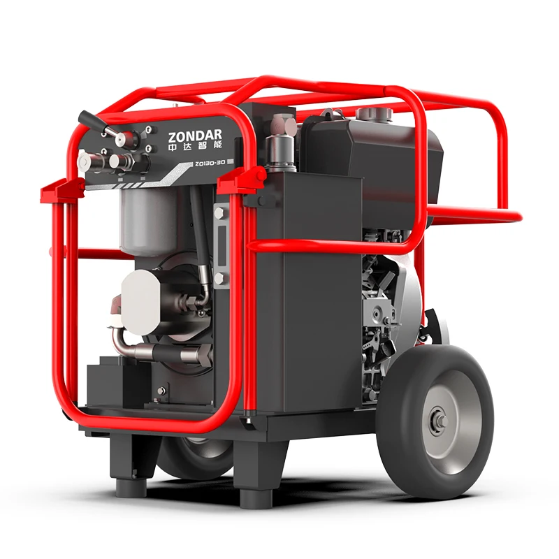 13HP/18HP/27HP/35HP gasoline diesel engine portable hydraulic power unit