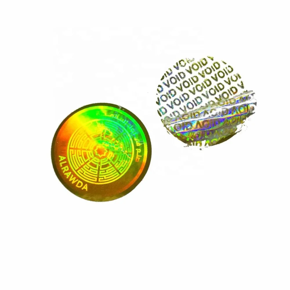 Custom security anti-copy seal label hologram sticker for packing