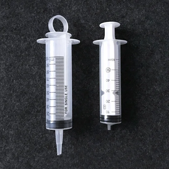 50ml Plastic Syringe 100ML Disposable Plastic Container Syringe Tube