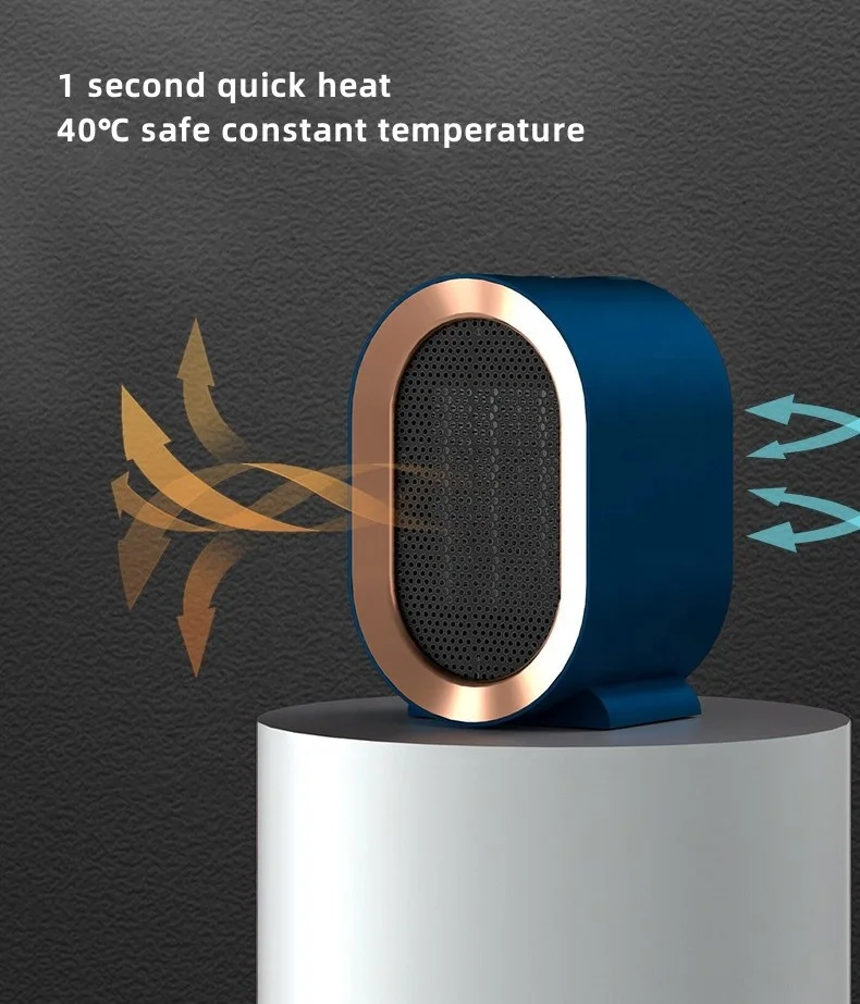 Factory wholesale Portable Fan Heater Heating in Home Air PTC Heater