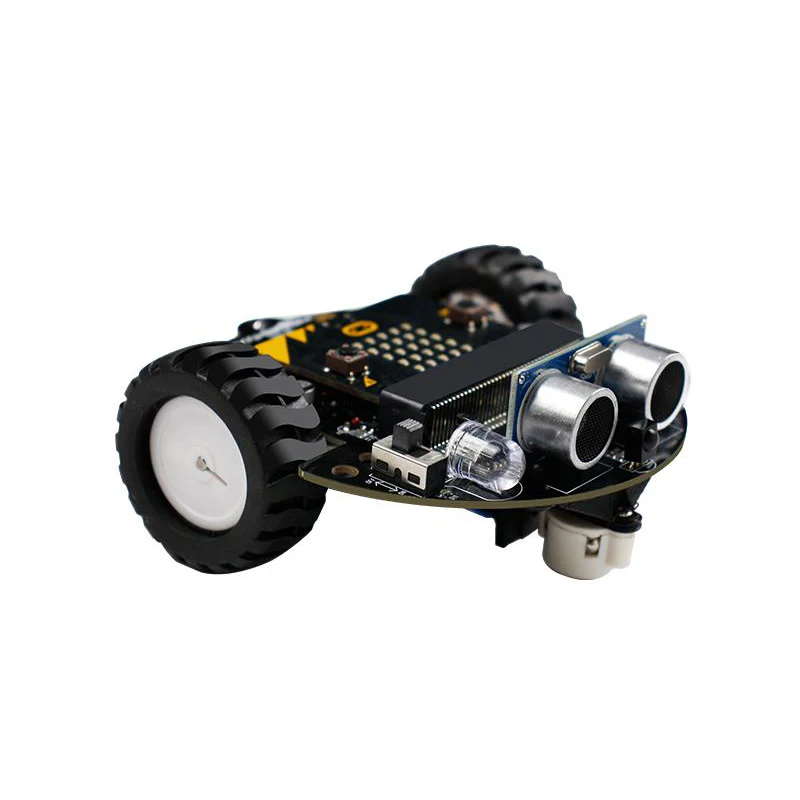 Обучающий умный робот-автомобиль yamboom Tiny:bit совместим с BBC Micro:bit V2/1 5 плата для