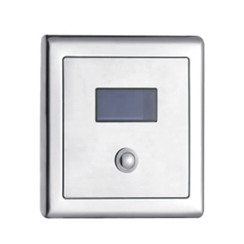 Автоматический антисептик для рук с Бесплатная Wc писсуар сливной клапан OEM приседания время полезной мощности датчик нержавеющей стали туалет клапан