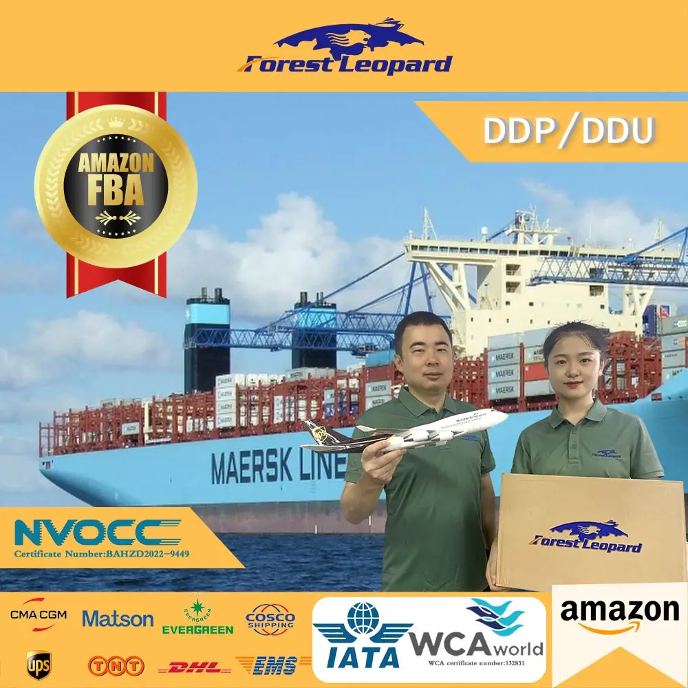 FBA shipping agent in China fast delivery sea shipping from China to Amazon USA Canada UK door to door shipping service