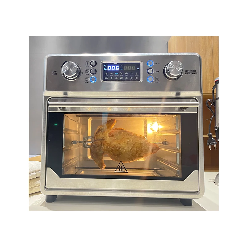 Духовка фритюрница 25 л 1700 Вт конвекционная духовка из нержавеющей стали 4 лотка духовка для выпечки хлеба Horno