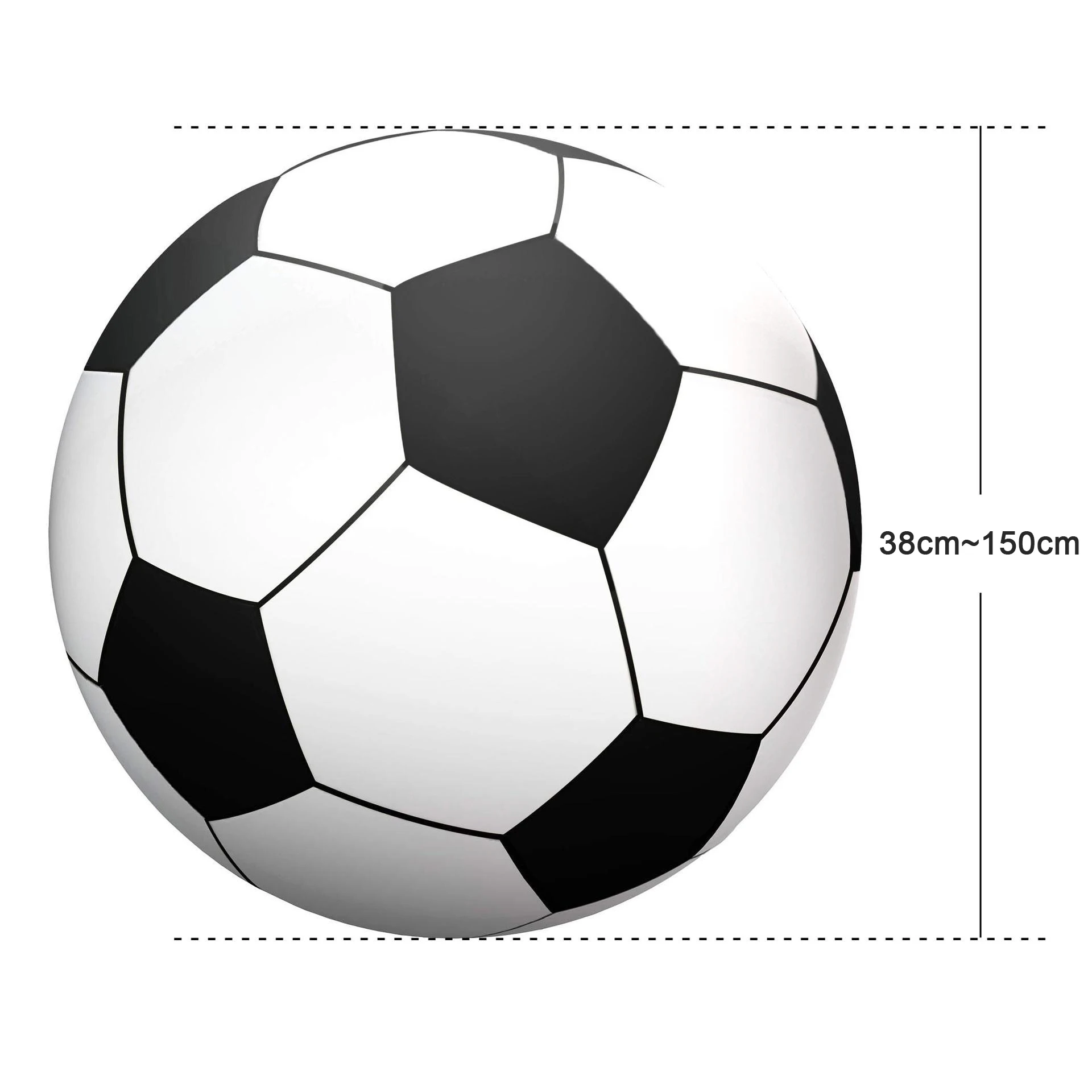 Advertising toy custom Beach Ball large Inflatable Soccer Ball Football for playing blow up pool toys for kids