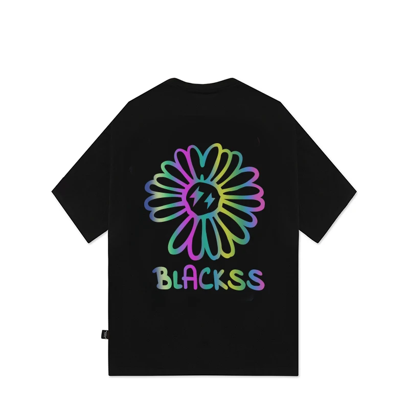 
Colorful reflective heat transfer colorful for a variety of clothing fabrics tide new products Stickers on new clothes 