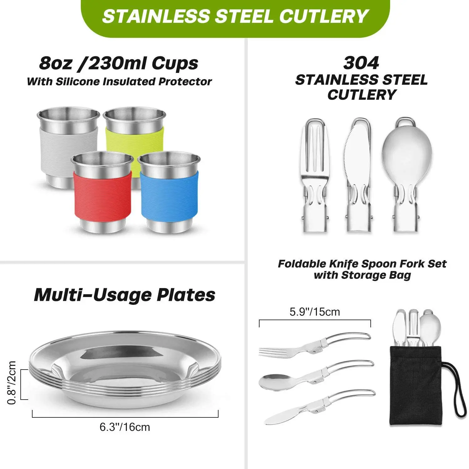 winpolar Factory sales outdoor pot setscooking pot set non-stick cookware camping cookware camping kitchen
