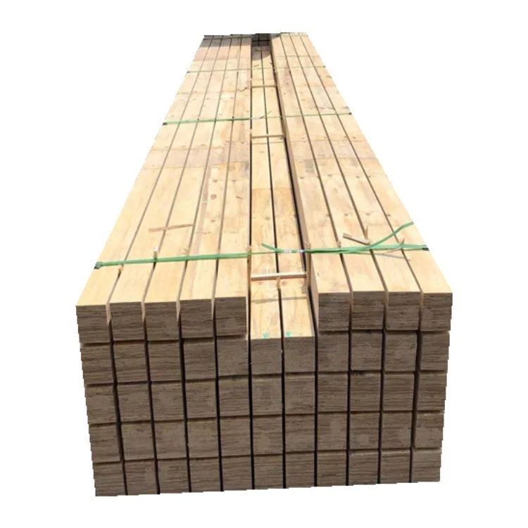 2x4x8 construction pine wood lumber plywood 90x45mm paulownia pressure treated LVL lumber