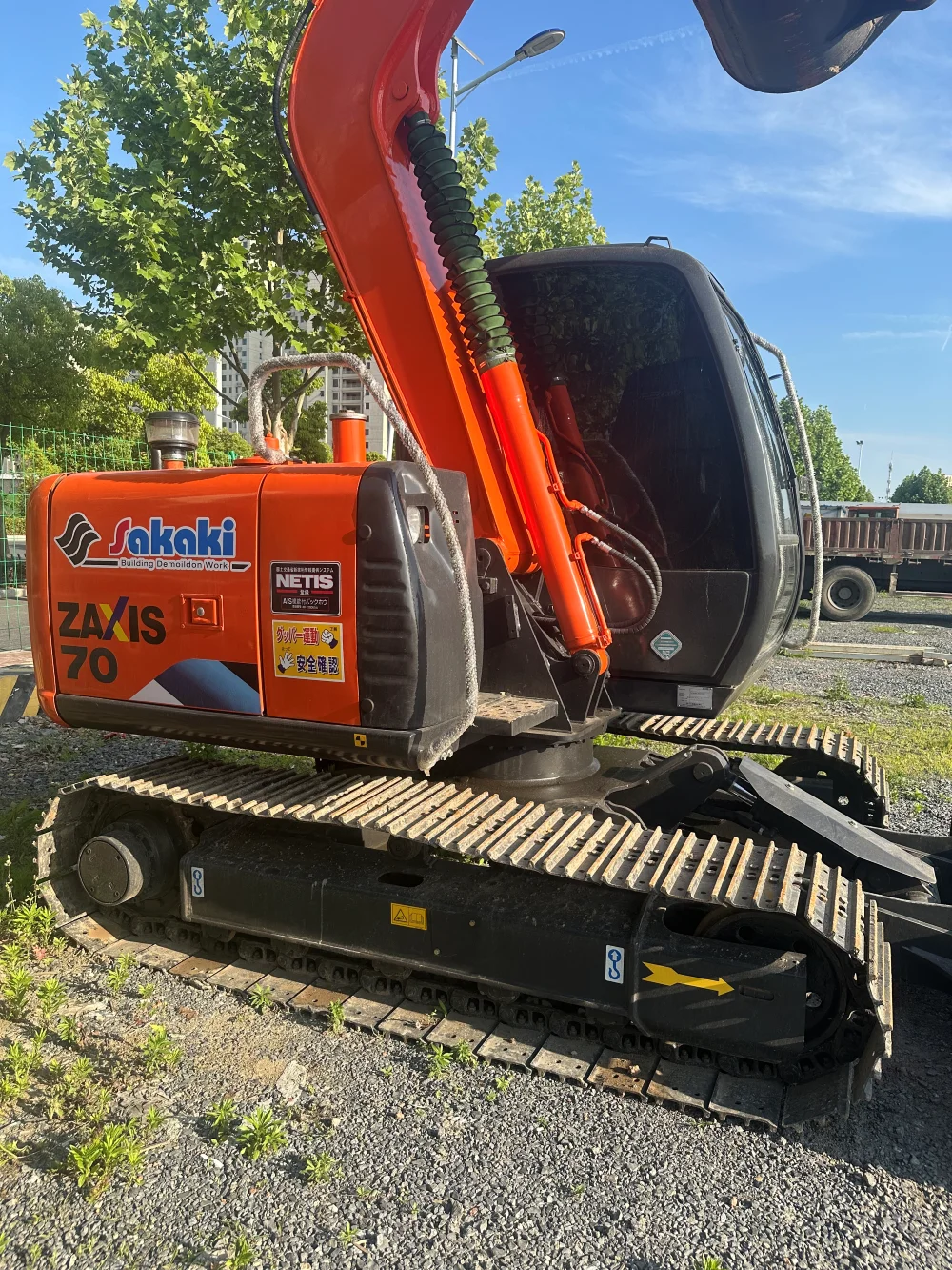 Used Excavator Japan Brand HITACHI ZX70 zaxis 70 zx 7tons 60 6tons Crawler digger for Sale in stock fast shipping