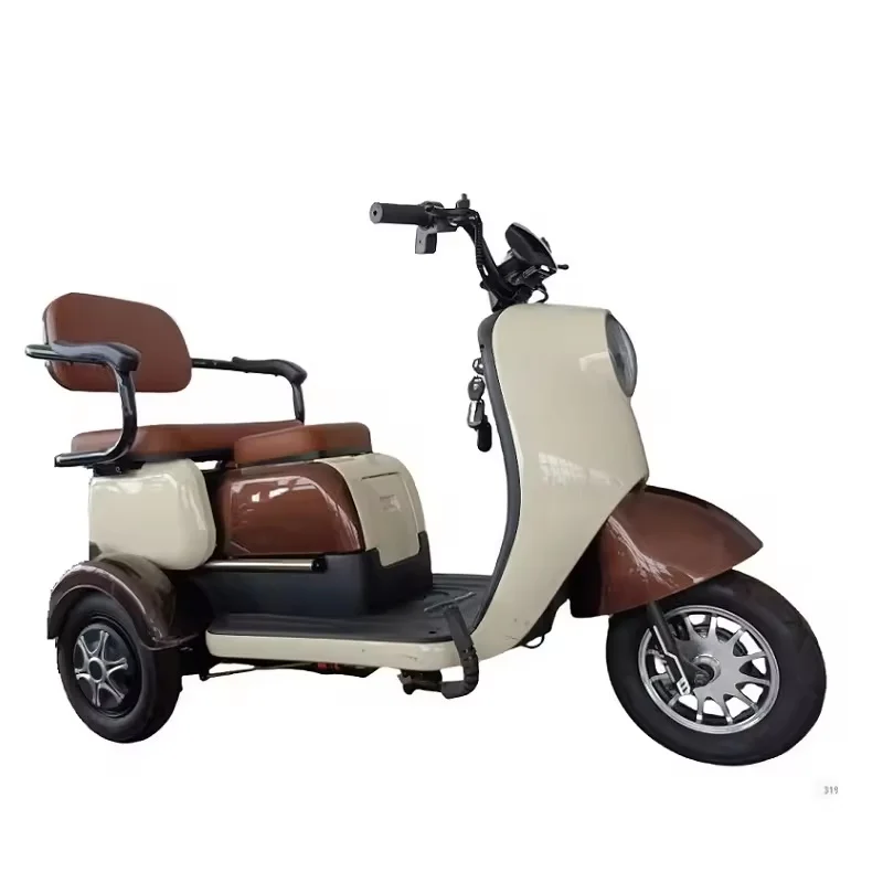 Best quality electric city bike comfortable seat electric adult tricycle three wheel electric motor trike