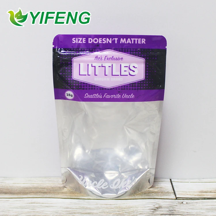 Stand Up Pouch Bag For Printed Lined Zipper With Window Peel And Seal Plastic Food Packaging Aluminium Foil Bag