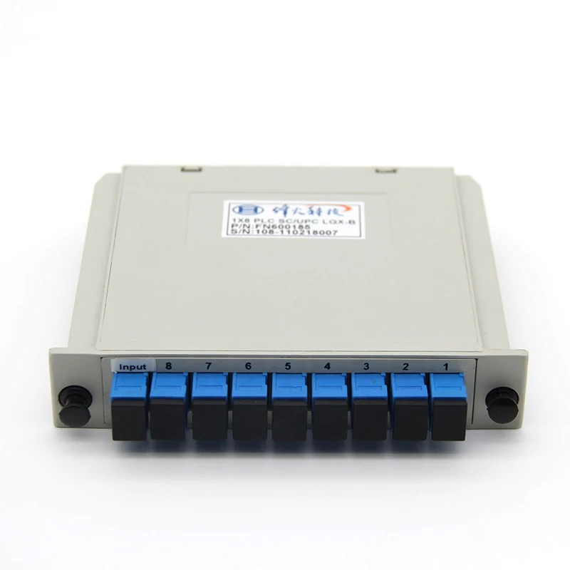 Factory Price Fiber Optical Splitter Plc Optical Splitter 1*8 Plc  Fiber Optic Splitter