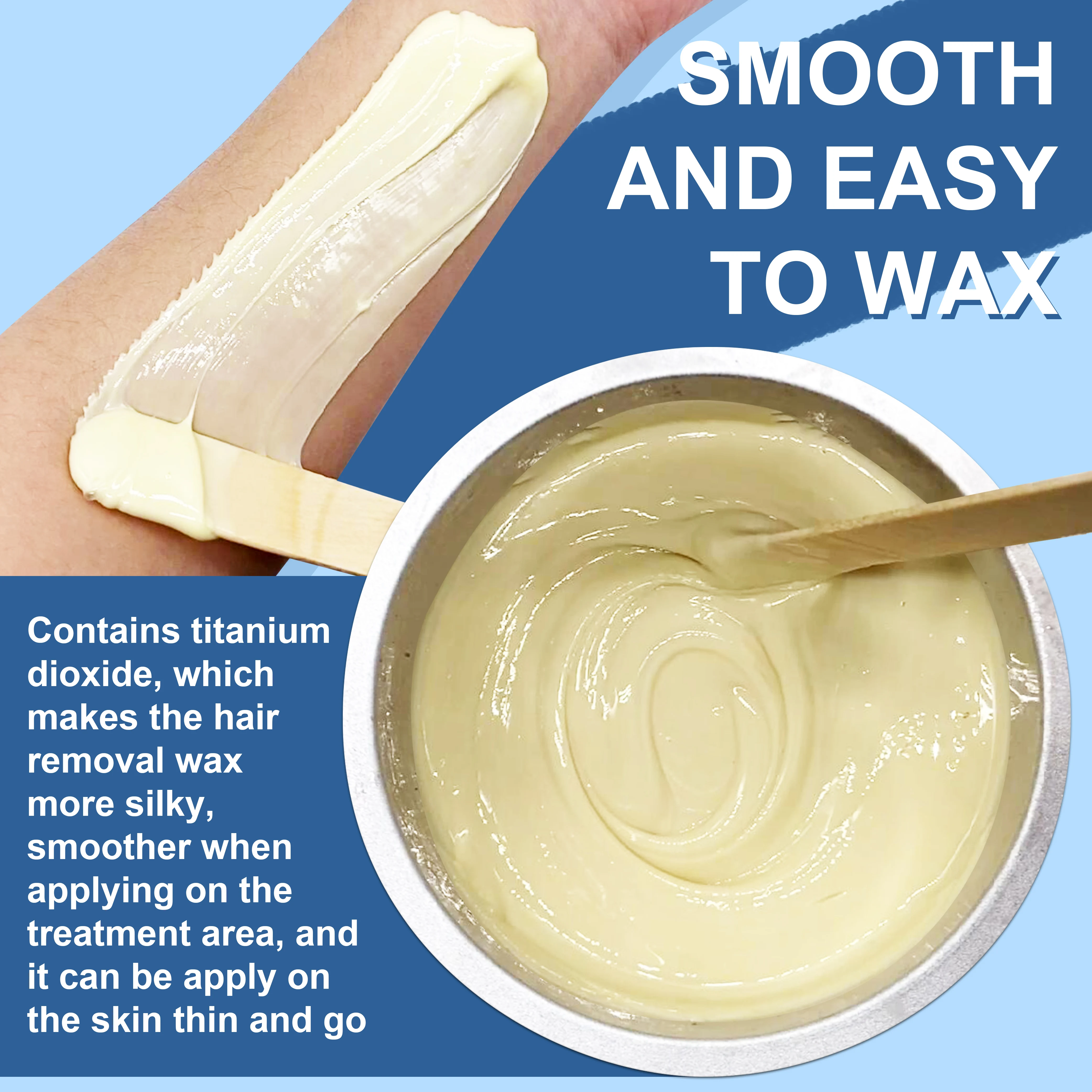 Chase Wax 100g Creamy Brazilian Private Label Hair Removal Hard Wax Beads For Body Waxing