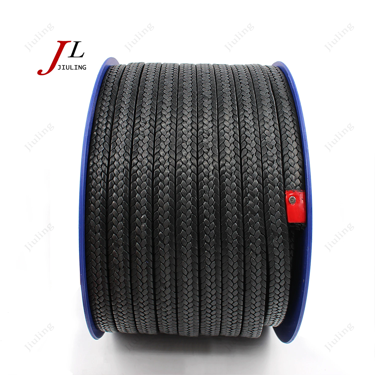 Прямая сделка Fibra di Ptfe nera ammollo lubrificante ghiandola imballaggio per valvo tenuta