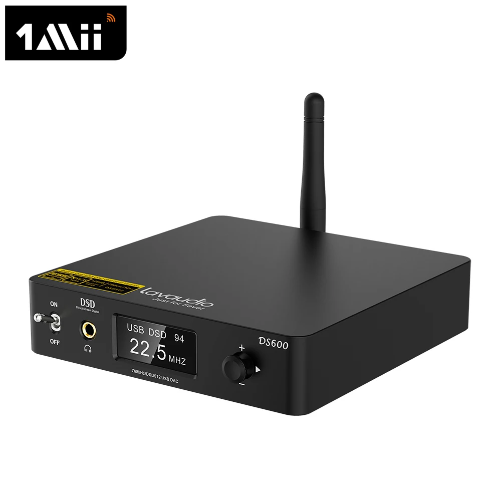 1Mii ES9038Q2Mx2 32 бит/768 кГц DSD512 USB DAC XMOS XU208 OPA1612 Bluetooth 5,0 HD аудиоресивер