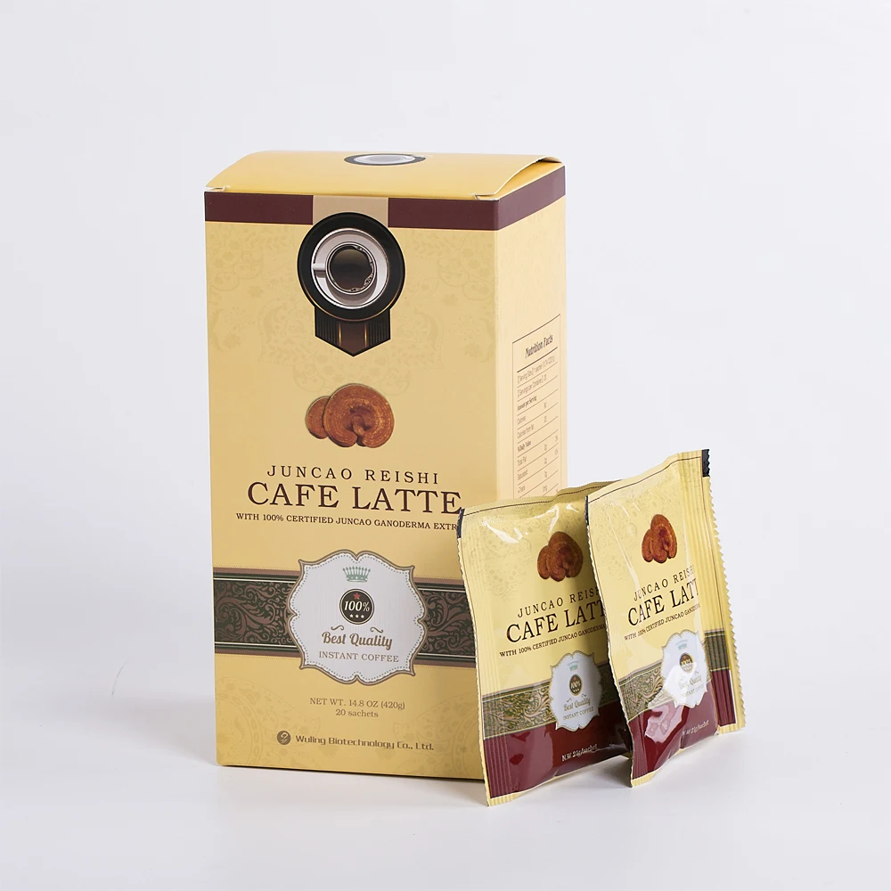 Натуральные травы кофе латте мгновенный зеленый кофе порошок