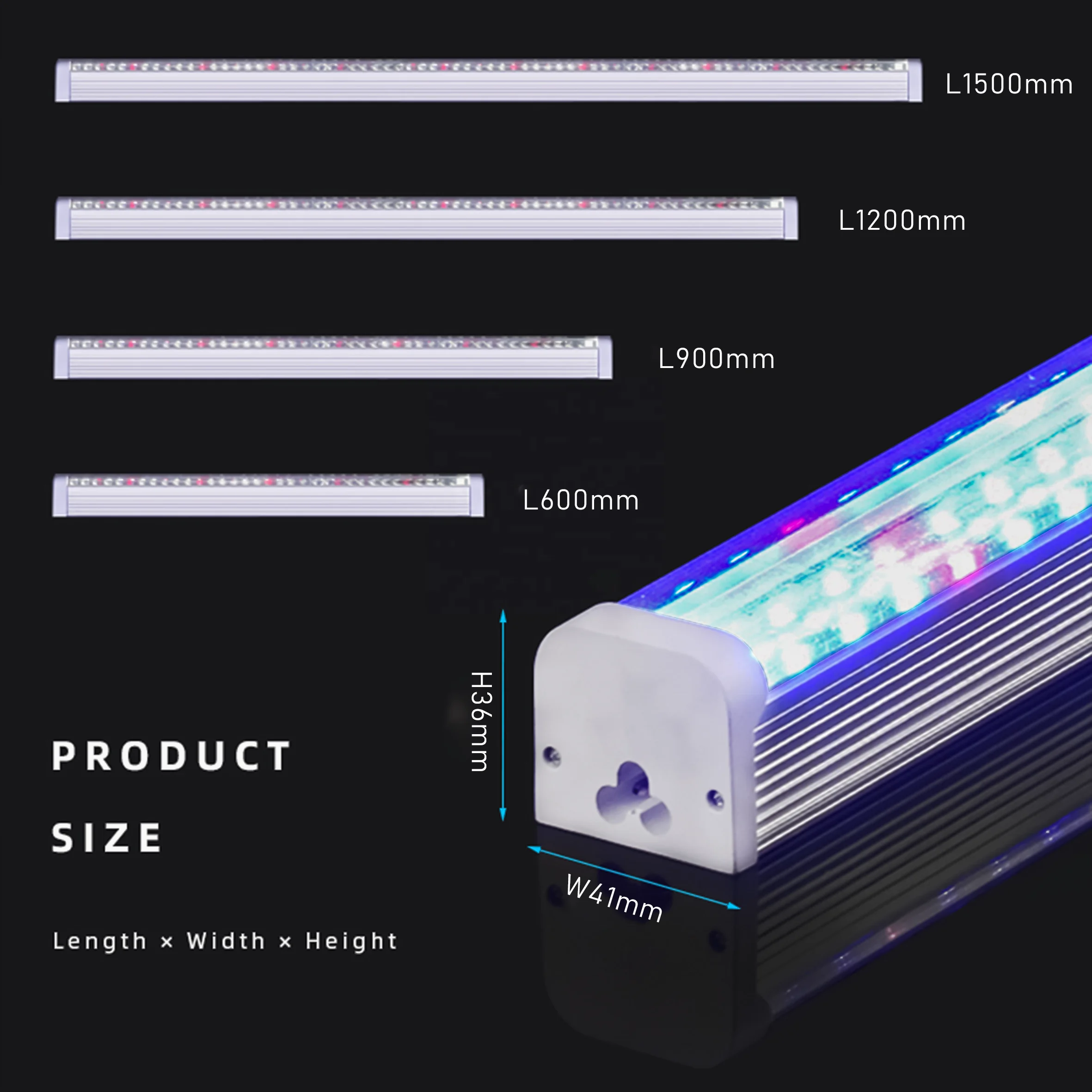 Customizable vertical aeroponic tower systems desk stand plant Full Spectrum Linkable ledgrow light