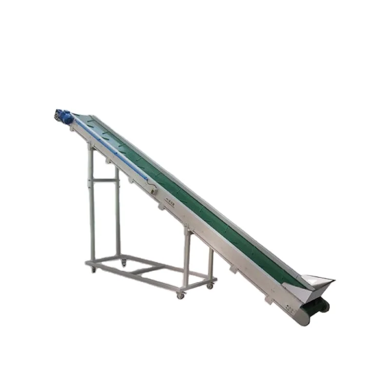 High Quality Green PVC Belt Conveyor for Sale