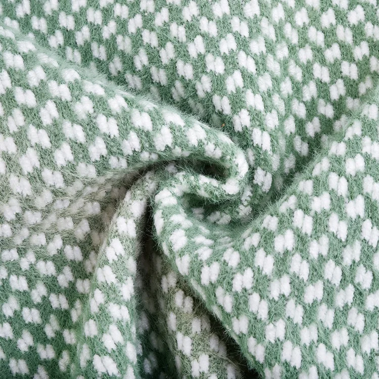 2024FW Luxury Fashion Nylon  heavy weight Jacquard Fabric with Metallic Silver Yarn For Women Jacket suits and dress