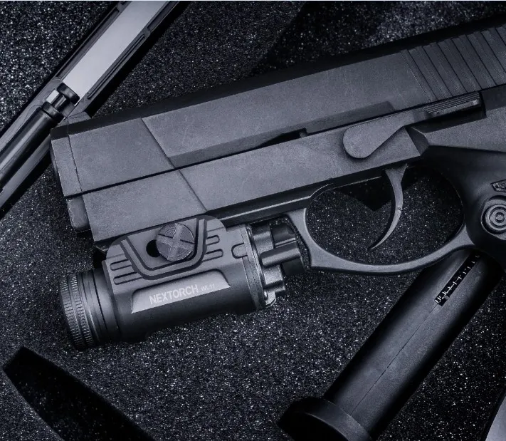 650 lumen high output police light rechargeable led surefire flashlight other fit picatinny rail and GLOCK