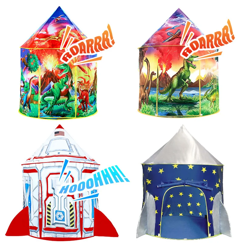 animal world Kids Tent Baby Game Children Birthday Gift Teepee House Outdoor Castle Playing Kids Tents Indoor Playhouse