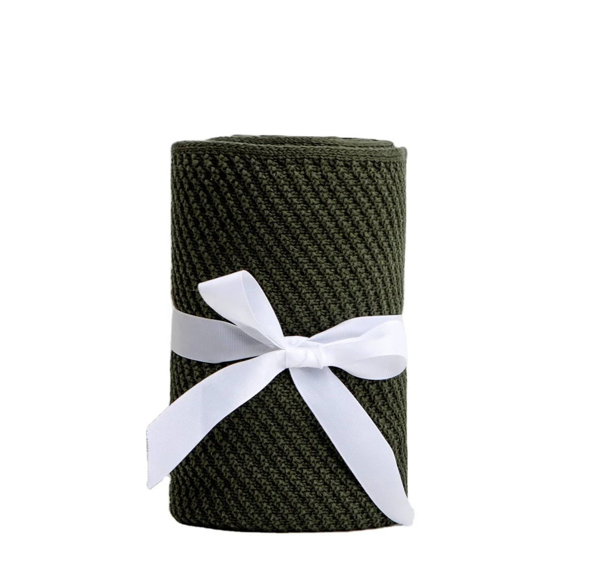 100% Cotton Crochet Baby Blanket Knitted Throw Blankets for Baby