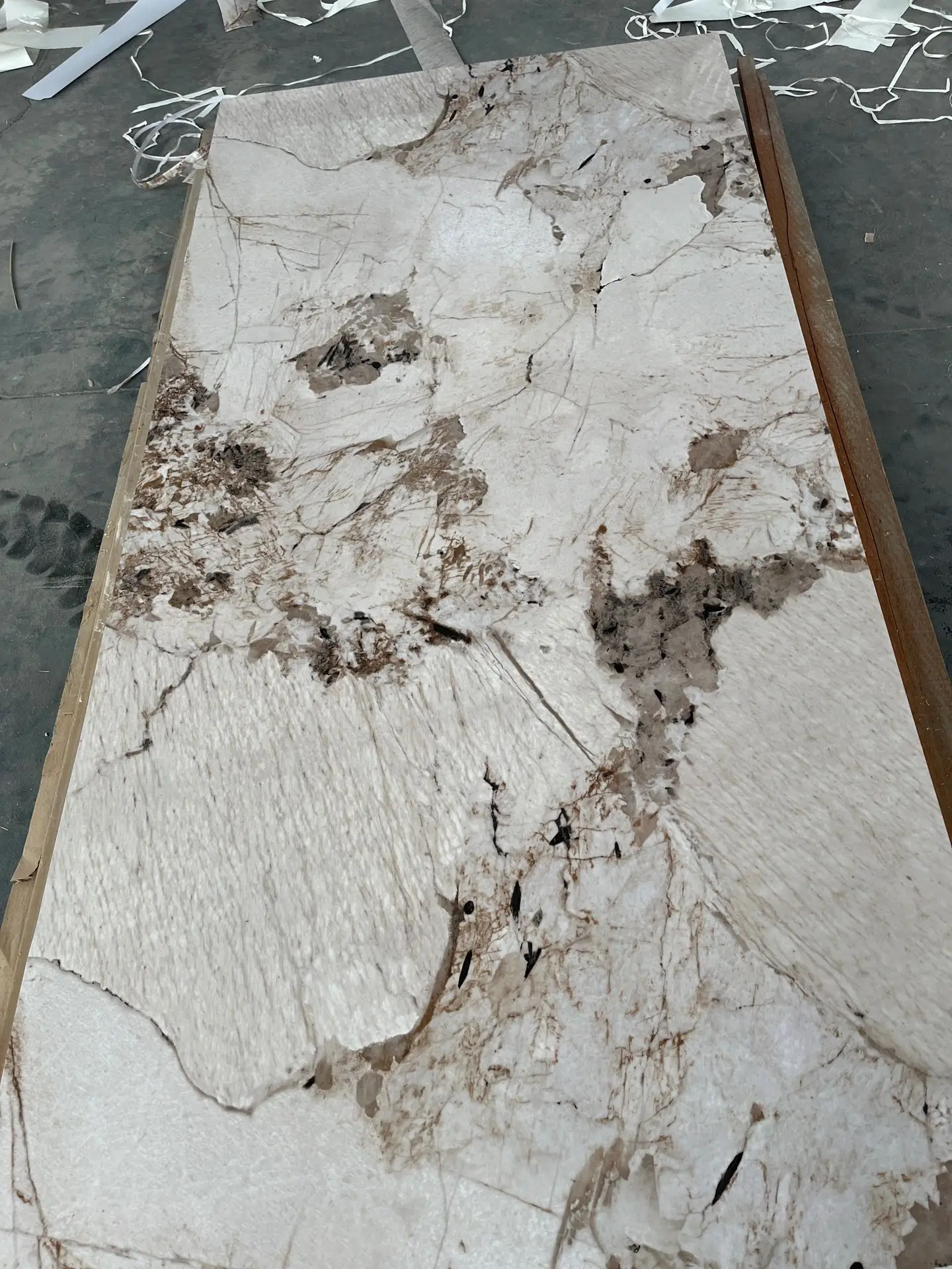 bamboo charcoal board modern Marble Sheet fiber wall board PET marble bamboo charcoal veneer wooden panel