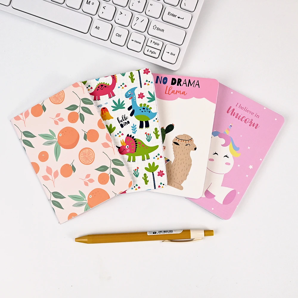 Hot Sell School Notebooks Stationary Supply Student Colorful Printing Exercise Book with Design for Girls