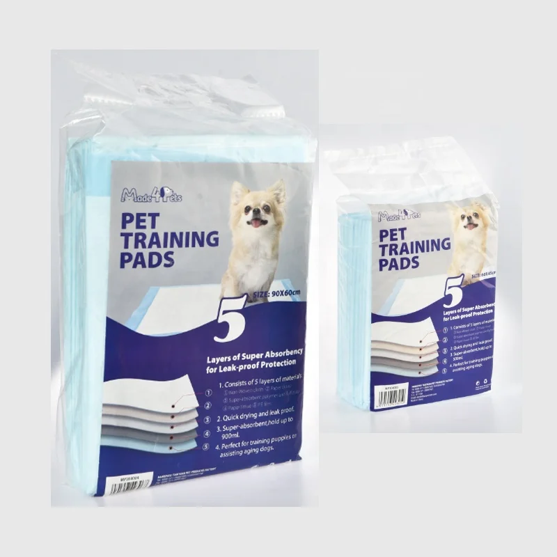 Made4Pets Five Layers Leakproof Super Absorbent Puppy Cat Dog Urine Pee Mat Toilet Pet Training Pad
