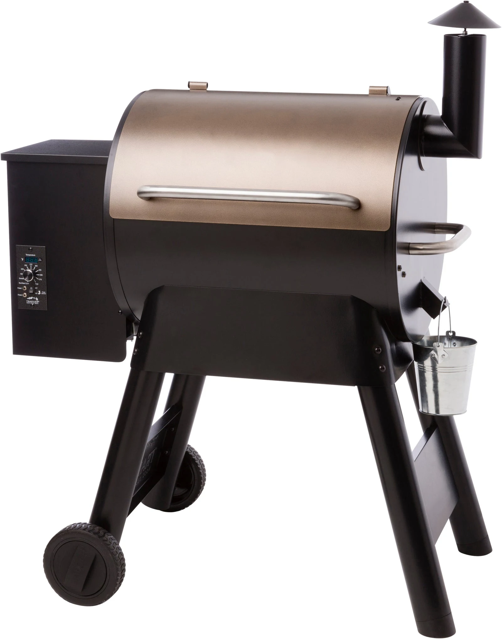 Extra Large 22LB Hopper Capacity Luxurious Digital Controller New Design Wood Pellet Smoker & Grill Premium BBQ Smoker