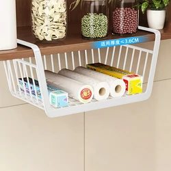 Hot Selling Wall Mounted Metal Kitchen Cabinet Accessories Organizing Shelf Storage Hanging Basket