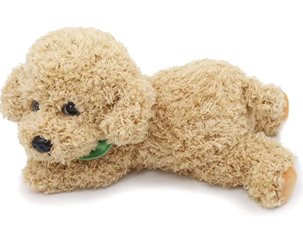 Super Cute Cuddly Lifelike Poodle Dog Stuffed Animal Soft Puppy Plush Toys Poodle Plush Pillow Gifts for Kids