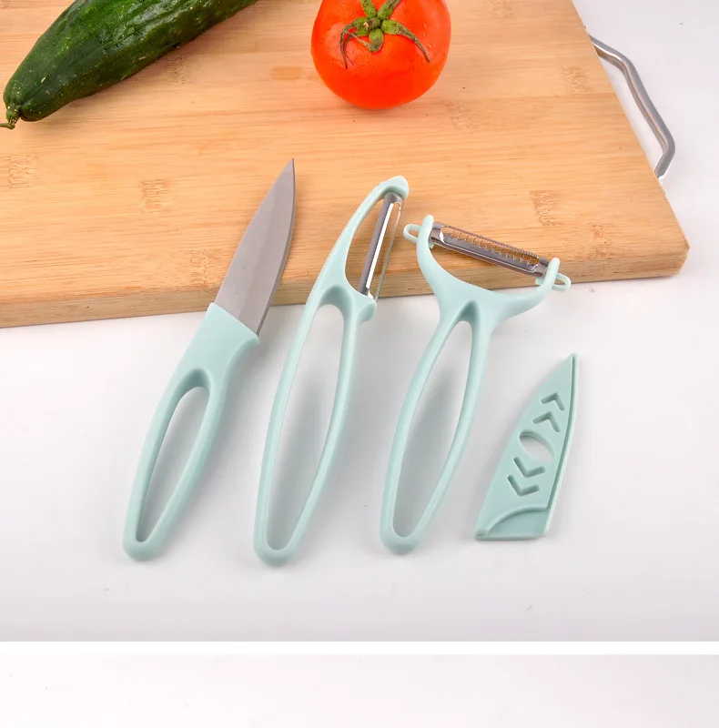Stainless Steel Fruit Peeler Set Vegetable Cabbage Carrot & Potato And Fruit Peeler Knife