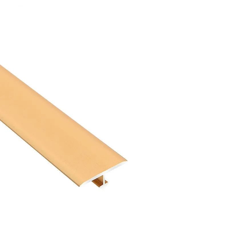 18mm champagne decorative edge banding aluminum strip Aluminum alloy for T-shaped edge banding
