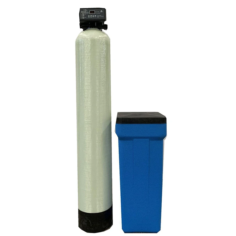 1000LPH Water Softener System 1TPH Hard Water Demineralizer Ion Exchange Resin Water Softener with FRP tank