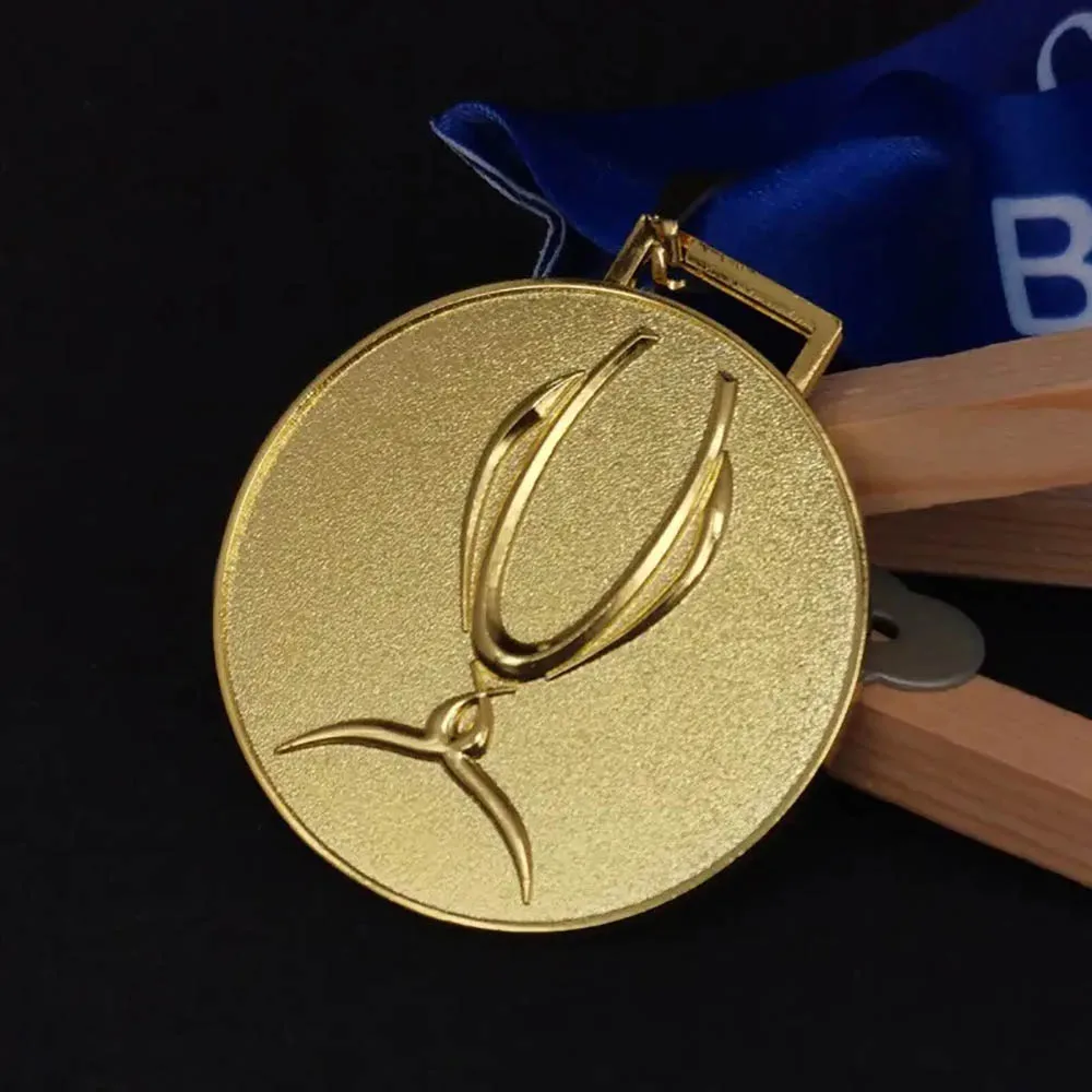 Custom Awards Race League Football Medal Athletic Medallion 3D Brass Gold Silver Bronze Metal Europe Champions League Medal