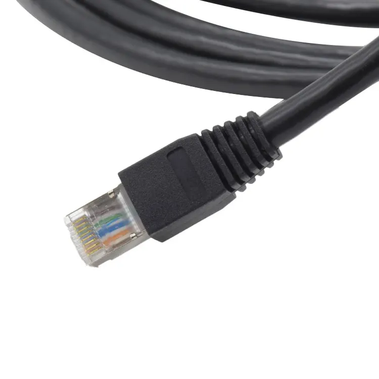 Качественный штекер CAT 6A X код 8pin штекер к разъему RJ45 поставщик M12 разъем 8-контактный водонепроницаемый кабель