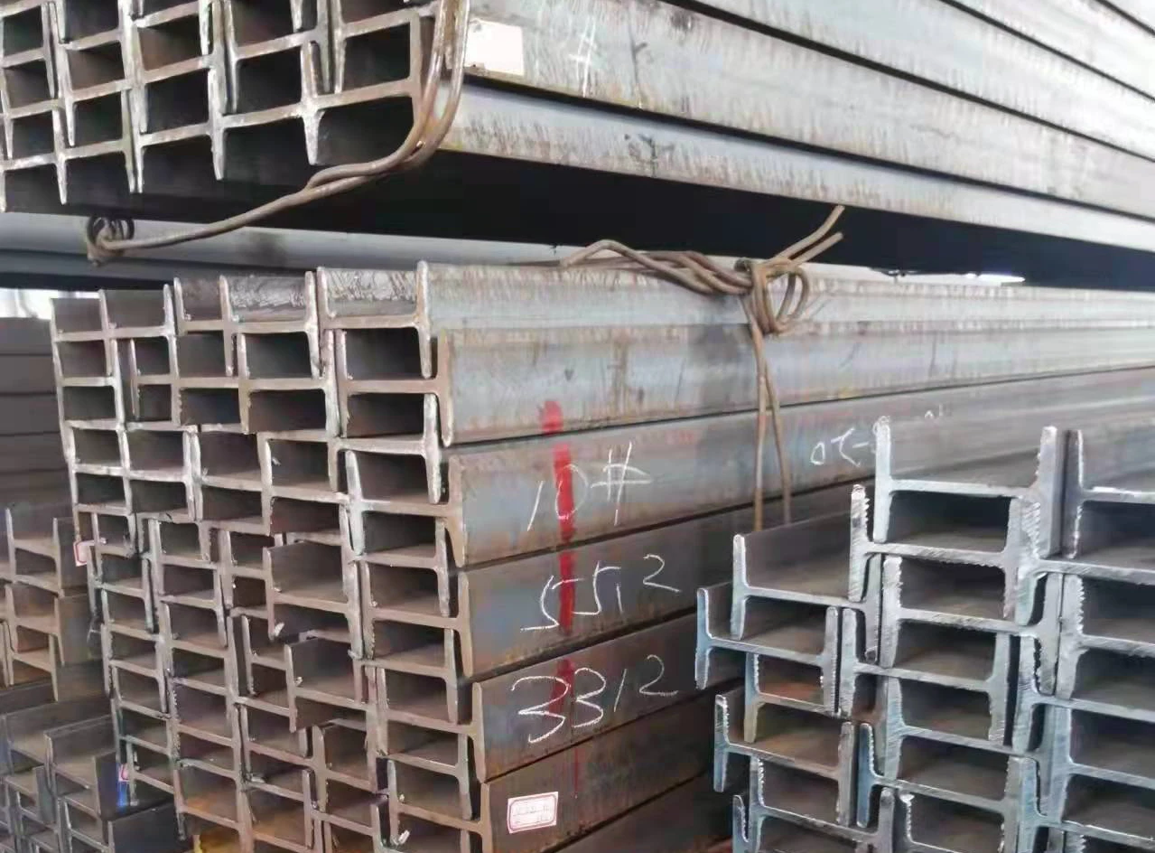 I / H Beam Steel IPN Hot Rolled Wide Flange I Beam Steel With Taper Flanges