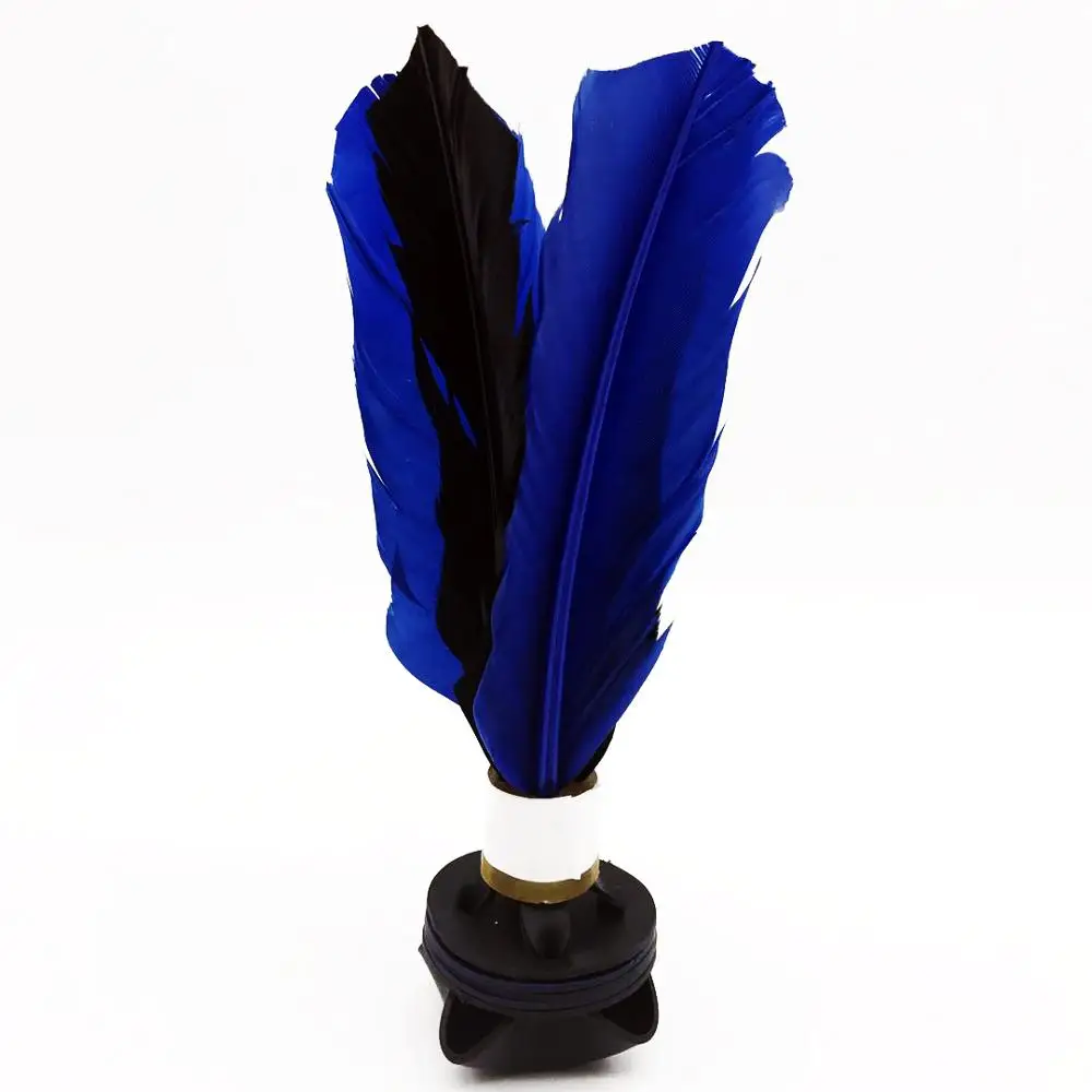 
Adult Fitness Sports Colorful Turkey Feather Chinese Jianzi Kicking Shuttlecocks Chinese Hacky Sacks Footbag 