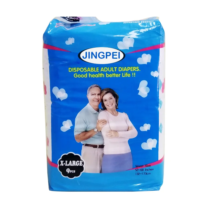 
Cheap Price Leak Guard Cotton Material Disposable Anti-leak Adult Diaper 