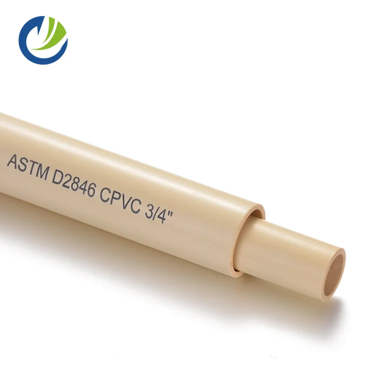 Изготовленные на заказ пластиковые трубы всех размеров ASTM D2846 CPVC цены из