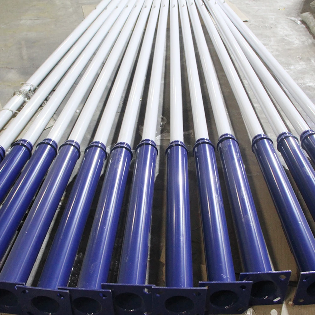 high quality wholesale OEM outdoor waterproof steel lamp poles   aluminum 5m 6m 7m 8m 9m street light pole